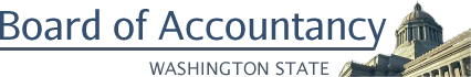 WA Dept of Accountancy logo